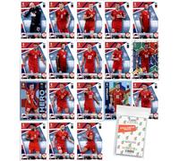 Pack avec Match Attax UEFA Euro 2024 Allemagne - Pack d'équipe - Serbie + pochettes exclusives Collect-it