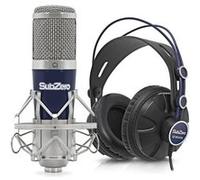 Pack avec Microphone SubZero SZC-500-USB et Casque Audio
