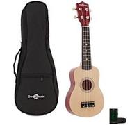Pack avec Ukulélé Gear4music, Naturel