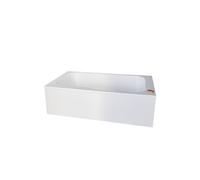 Pack baignoire bain douche 170 x 90 Malice version droite + tablier en niche