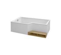 Pack baignoire bain douche 170 x 90 Neo version gauche + tablier