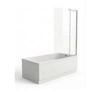 Pack bain-douche 160x85cm droite Malice avec pare-bain 2 volets et tablier JACOB DELAFON