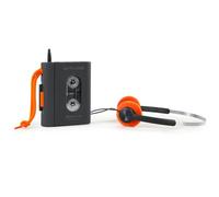 Muse Baladeur K7 M-136 WM – Pack cassette + casque filaire – Gris, Noir, Orange