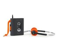 Muse Baladeur K7 M-136 WM – Pack cassette + casque filaire – Gris, Noir, Orange