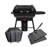 Pack Barbecue Charbon Barbecook Magnus Comfort + Housse + Plancha + Brosse
