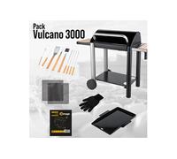 Pack barbecue au charbon de bois vulcano 3000