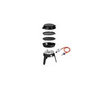 CADAC Pack Barbecue gaz Grill – Pieds repliables spécial camping + Détendeur