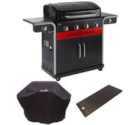 Pack Barbecue hybride Gas2Coal 440 Char Broil + Housse + Plancha