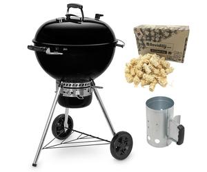 Pack Barbecue Weber Master-Touch 5750 + Cheminée + Allume-Feux