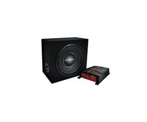Pack Bass Ampli + Caisson + Kit Câblage Gxt-3730b-set Pioneer