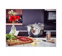 Pack Bassine à Confitures Inox Induction D30 10.5 L BEKA et Couvercle