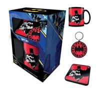 Pyramid International – Coffret cadeau Batman – tasse, dessous de verre, porte-clés en boîte cadeau