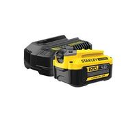 V20 Starter kit chargeur 2Ah + 1 batterie 18v 4Ah STANLEY Fatmax SFMCB14M1-QW