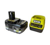 Ryobi Pack chargeur 2,0A et batterie RC18120-140X One+ 18V 4,0Ah lihtium+