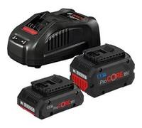 Bosch 1600A0214A Werkzeug-Akku 18 V 8.0 Ah Ensemble de batterie et de chargeur