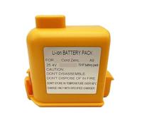 Pack Batterie de Remplacement Li-ION 5000mAh 25.2V, Compatible avec LG CordZero A9 A905M A907GMS Aspirateur Balai sans Fil Haute Capacité(1pcs 5000mAh)