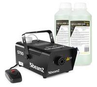 Pack BeamZ S700 - Machine à Fumée 700 W + 2 L de Liquide inclus - Télécommande & Support | Effets Fumée Intenses pour DJ, Bars, Mariages & Soirées