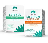 Pack « Beauté Peau Et Cheveux » 1 Silettum Fortifiant + 1 Elteans Capsules Agit Pour La Beauté Et La Santé De Vos Cheveux Et De Votre Peau Laboratoire Jaldes