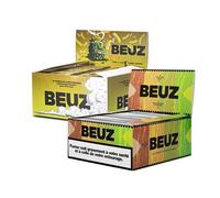 Pack Beuz Brown Feuilles Slim x 50 + 50 Carnets Filtres Carton Perforés