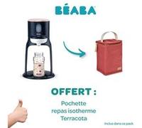 Pack Bib'expresso BEABA + Pochette isotherme Terracota Bleu G