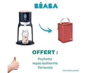 Pack Bib'expresso BEABA + Pochette isotherme Terracota Bleu G