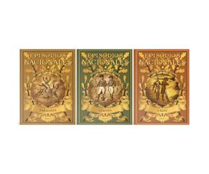Pack Biblioteca Pérez Galdós, Episodios Nacionales II. Contiene 3 libros: Zaragoza, Gerona y Cádiz