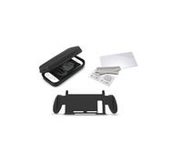 Pack BigBen Pochette de transport Noir + Protection d'écran en verre trempé + Support Grip pour Nintendo Switch