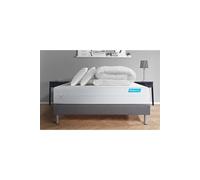 Pack BIOCARE 140x200 Mousse à mémoire de forme BIO 5 zones Maxi épaisseur + Couette + 2 oreillers