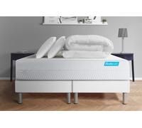 Pack BIOCARE 160x200 Mousse a memoire de forme BIO 5 zones Maxi epaisseur + Couette + 2 oreillers