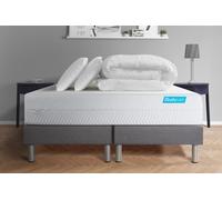 Pack BIOCARE 180x200 Mousse a memoire de forme BIO 5 zones Maxi epaisseur + Couette + 2 oreillers