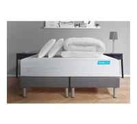 Pack BIOCARE 180x200 Mousse a memoire de forme BIO 5 zones Maxi epaisseur + Couette + 2 oreillers