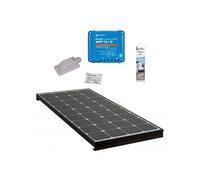 pack black booster 170w seul panneau solaire camping car kit de pose solaire av