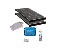 Pack BLACK BOOSTER 2x Panneaux Solaires 120W + Régulateur solaire VICTRON 30A