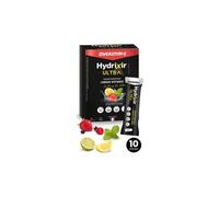 Pack boissons energetiques overstims hydrixir ultra sticks mix citron citron vert fruits rouges menthe 10x40g
