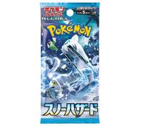Pack Booster - Pokemon - Ecarlate Et Violet Pack Snow Hazard (Cartes Japonaises)