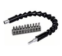 Pack BOSCH 10 Embouts de vissage + Rallonge flexible 300 mm - 2608522377 G