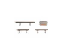 Pack bouton latéral Power Volume Mute (silencieux) pour iPhone 14 Pro/14 Pro Max Or 4pcs in one set