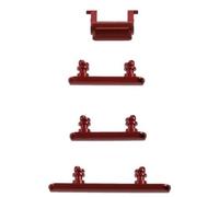Pack Bouton Power + Volume + Vibreur Pour Iphone Xr Rouge