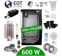 Pack Box 600W Cooltube 120x120 - Black Box 2 + Supacrop