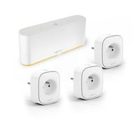 Pack Box Domotique Tahoma Switch + 3 Prises Zigbee - Pilotage à Distance avec l'application Tahoma et Automatisation des scénarios d'allumage et d'éteinte