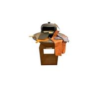 PACK BRASERO CORTEN + FOUR A PIZZA + GANTS + TABLIER + PLATEAU PIZZA BOIS + SPATULE ALU