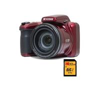 Pack Bridge Numerique Pixpro Astro Zoom AZ405 + Carte SDHC Kodak Ultra High Speed U1 32GB - Appareil Photo 20 Megapixels, Zoom X40, Grand Angle, LCD,