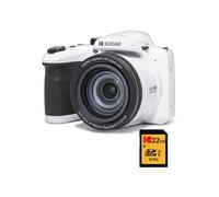 Pack Bridge Numerique Pixpro Astro Zoom AZ405 + Carte SDHC Kodak Ultra High Speed U1 32GB - Appareil Photo 20 Megapixels, Zoom X40, Grand Angle, LCD,