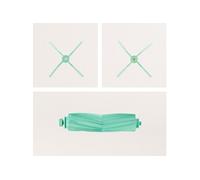 PACK - Brosse centrale en silicone + 2 brosses latérales en silicone pour NETBOT S15 2.0 / S40