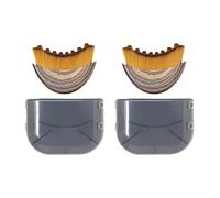 Pack Brosse faciale lymphatique en forme de croissant Poils denses de qualité supérieure Doux pour la peau Poignée ergonomique pour drainer la mâchoire du visage Façonner la ligne de la mâchoire