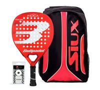Pack Bullpadel Indiga Power 24 Et Sac À Dos Siux Fusion Red