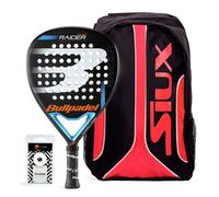 Pack Bullpadel Raider Power Blue Et Sac À Dos Siux Fusion Red