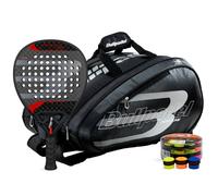 Pack Bullpadel Vertex 04 Hybrid, Bullpadel Avant Padelbag Et Bucket 24 Overgrips