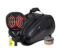 Pack Bullpadel Xplo Sac De Padel Avant Leather 2 Tambor Dry Grip