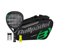 Pack Bullpdel Game Pwr Sac De Padel Noir Dry Grip
